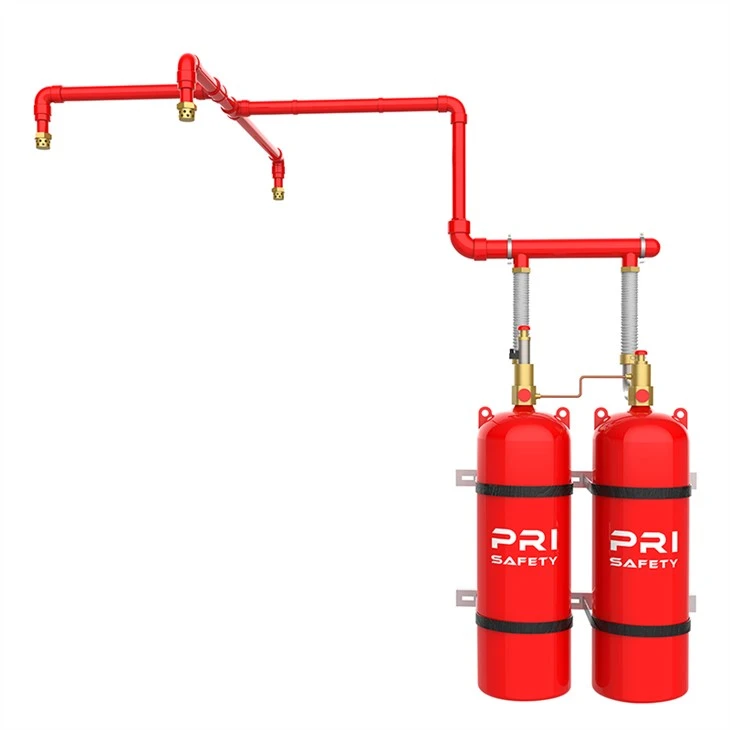 HFC-227ea Fire Fighting FM200 Fire Suppression System With Detection Alarm Control Panel