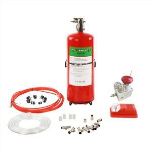 Sistema automático de extinción de incendios del gabinete eléctrico