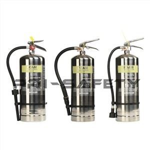 Extintor portátil de espuma de acero inoxidable con cilindro SUS 304